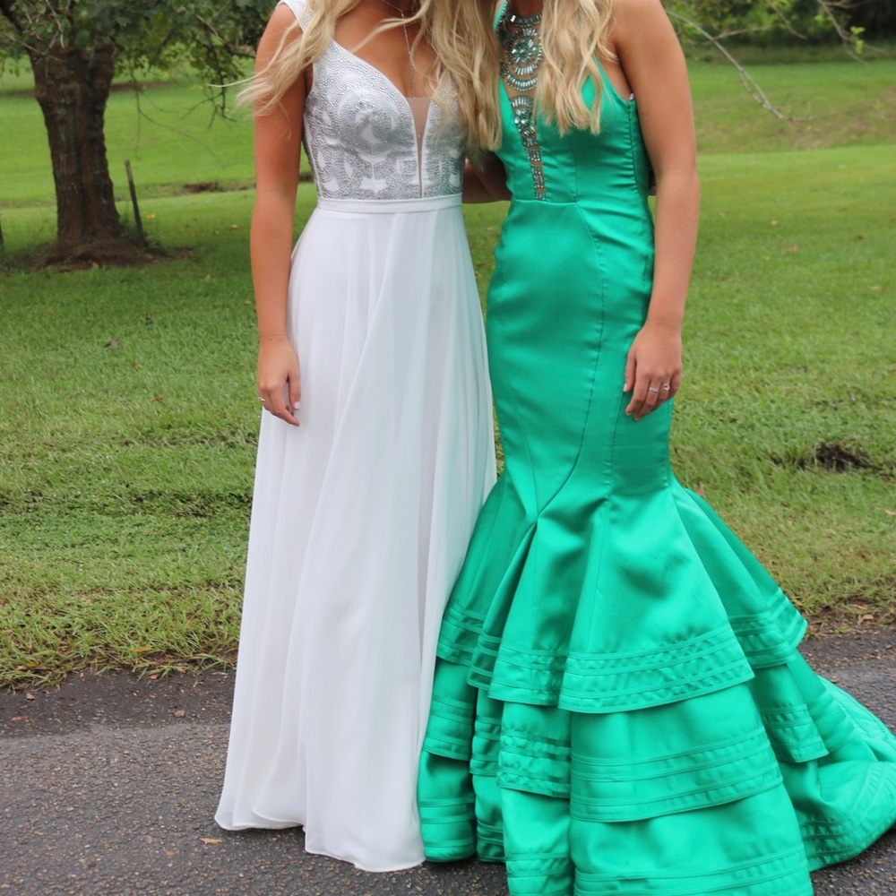 Alyce Paris White Gown #1314